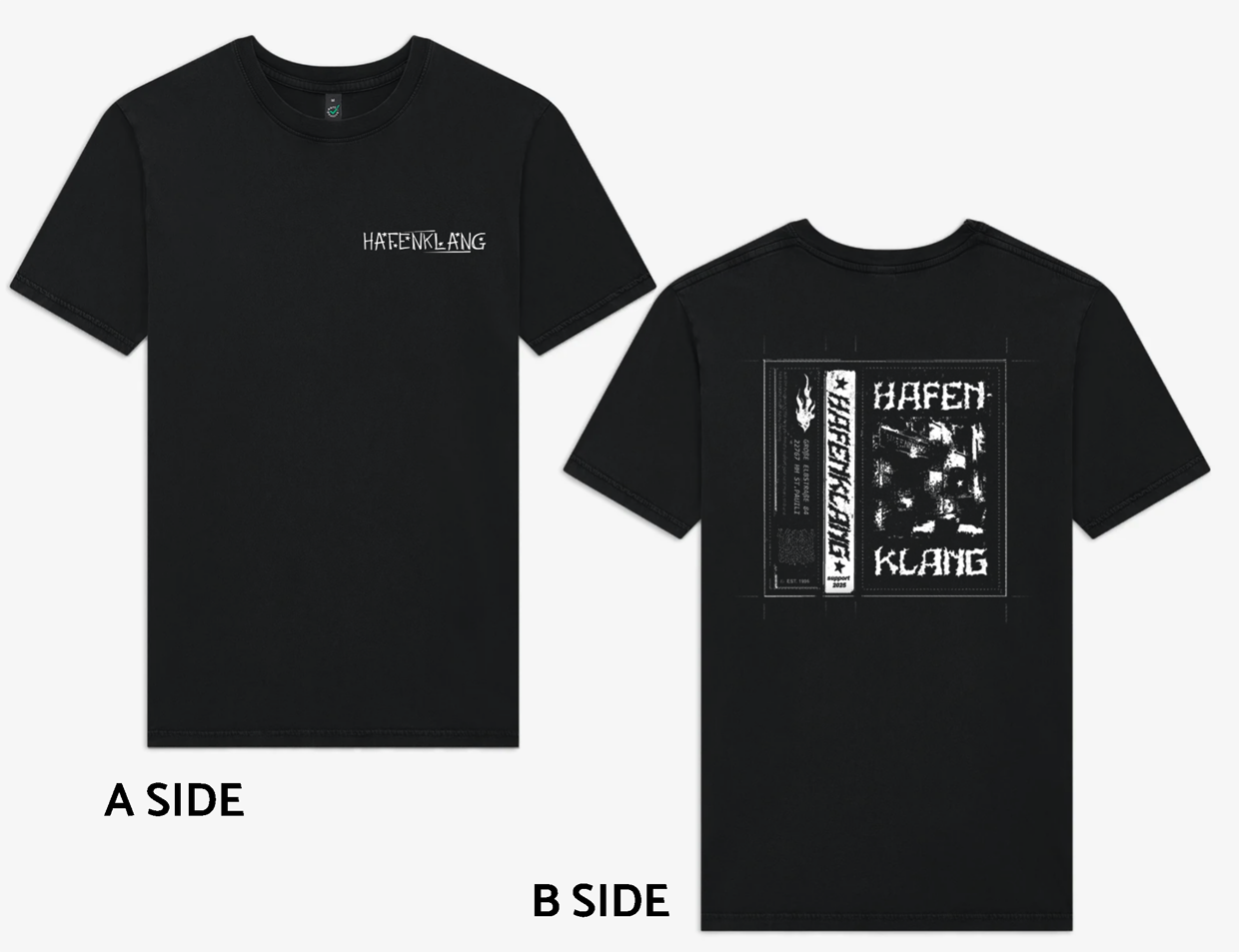 Hafenklang Logo Shirt mit Backprint