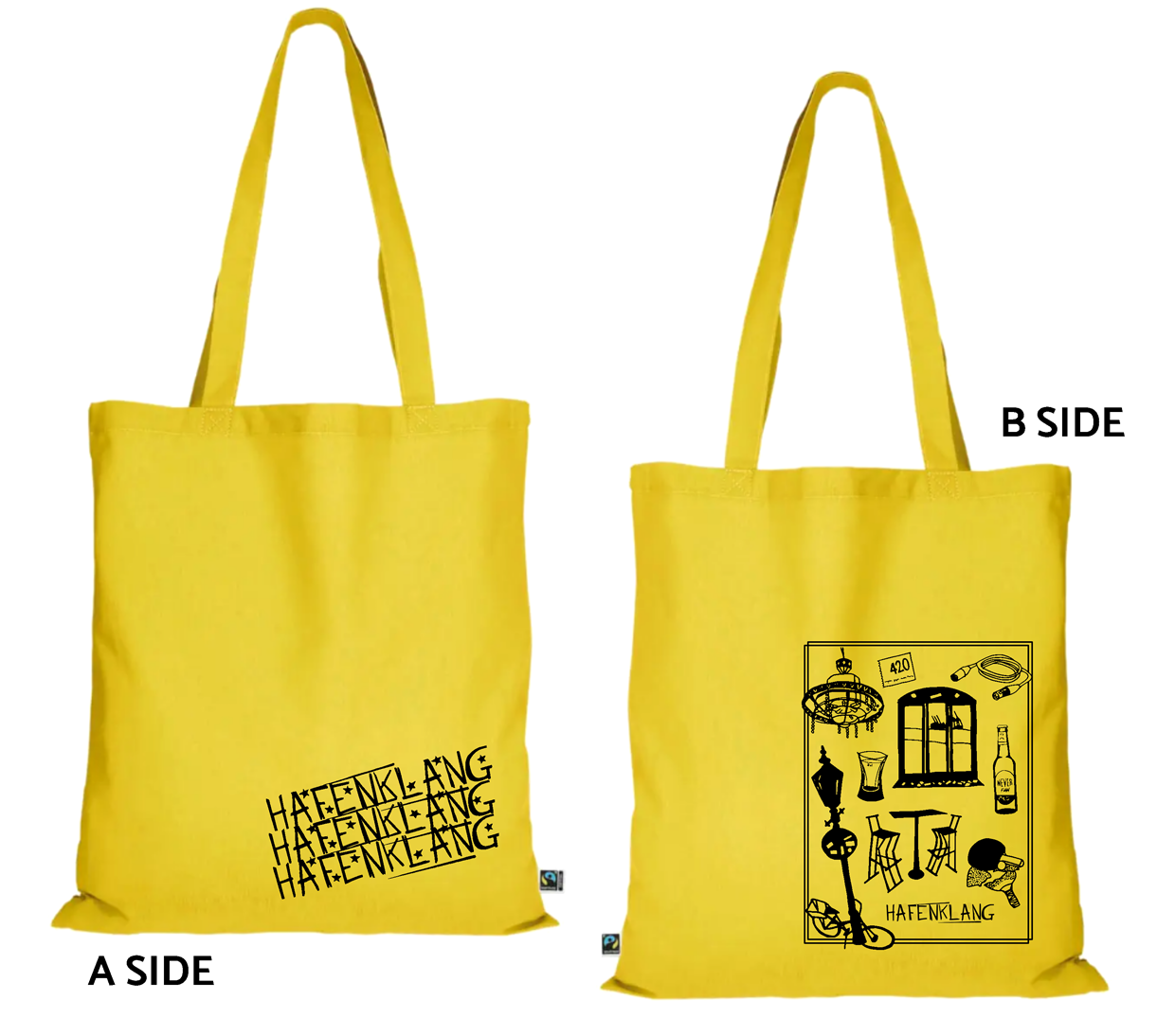 Handbedrucker Supporter Beutel - Verschiedene Motive