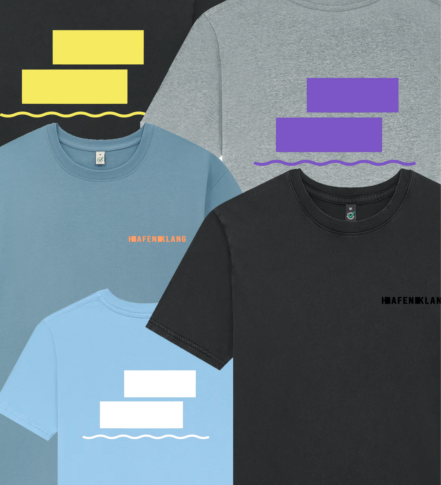 Neues Logo T-Shirt mit Backprint